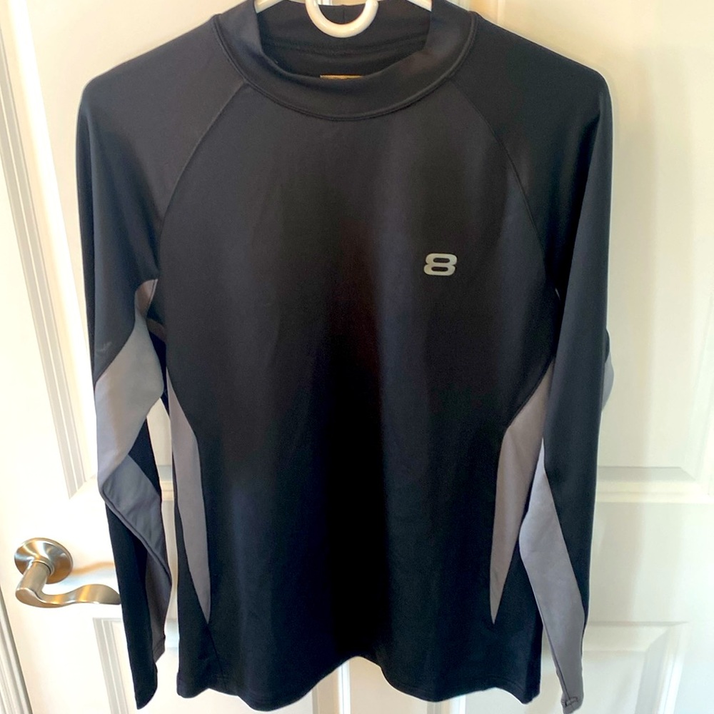 Men’s Layer 8 Black Baselayer Compression Wear. NWT